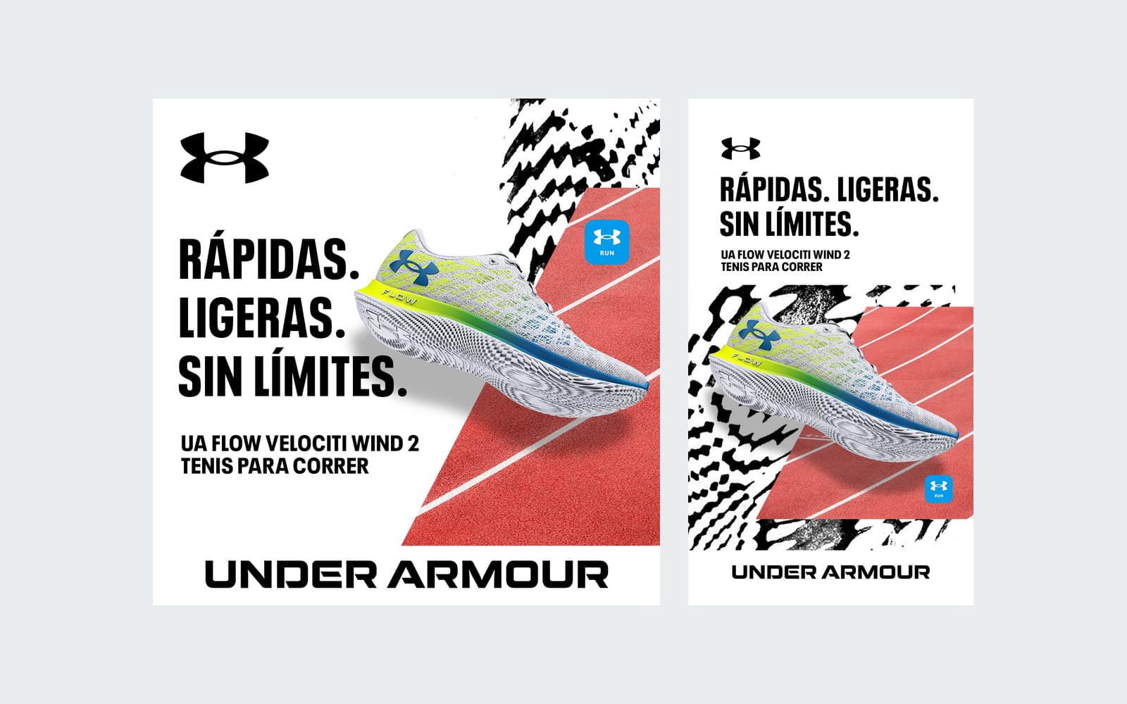 Piezas de Under Armour para el Flow Velociti Wind 2